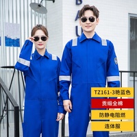 Ignifuge antistatique Sports de plein air vêtements de travail 100% coton combinaison uniforme en stock autre uniforme