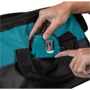 Échantillon gratuit : Sac à outils robuste de 14 pouces avec large ouverture et bandoulière réglable pour le rangement et l'organisation des outils - Product Image 4