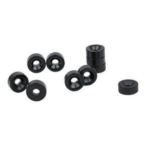 מגנט תעשייתי neodymium דיסק מנוטרל חור פנימי שחור 20 מ "מ עבור שימוש תעשייתי כיפוף שירות כלול