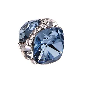 5 pièces de haute qualité, carrés épais, faits à la main, finition diamant, super brillants, grands cristaux, accessoires pour nail art - Product Image 5