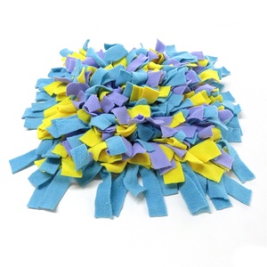 แผ่นดมกลิ่นสุนัขแผ่นนุ่มสำหรับฝึกสัตว์เลี้ยงจมูกมีกลิ่นเสื่อฝึกทักษะการให้อาหารสุนัขแผ่นรองเล่นของเล่นปริศนา - Product Image 4