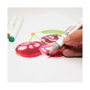 Маркер Mont Marte Dual Tip Art Marker-Азалия фиолетовый 87 маркеры для художника ручка