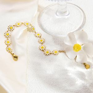 100% Hypoallergenic High-End Stylish Stainless Steel <b>Charm</b> Bracelet Light Luxury Niche Jewelry for Anniversaries - Product Image 4