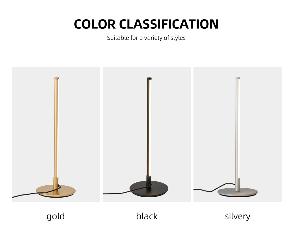 Nordic Modern Study Indoor Iron LED Officeworks Reading Desk Table Lamp Light For BedRoom