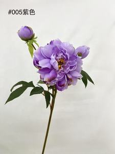 Vente en gros bouquet de fleurs de mariée <span class=keywords><strong>buisson</strong></span> de pivoines en soie pour la décoration de mariage - Product Image 4