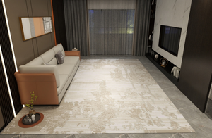 Tapis de salon Wilton tissé à la machine en jacquard, antidérapant et ignifuge, respectueux de l'environnement - Product Image 2