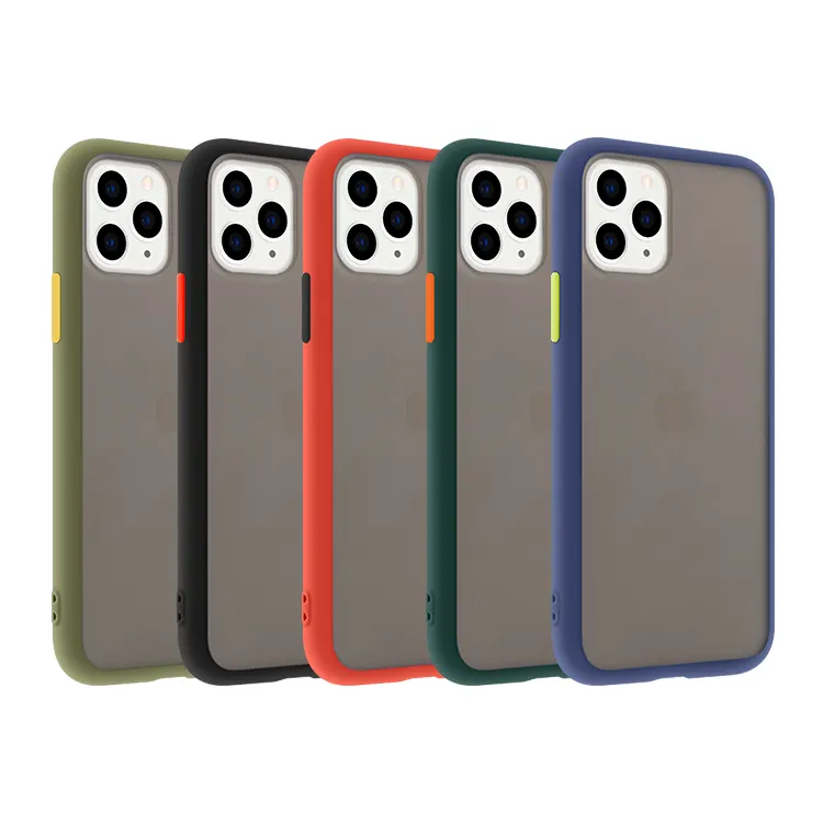 2021 new slim TPU PC hybrid mixed color for iPhone 13 TPU PC case soft touch coating X XS Xr 78P 6 for iPhone 13 pro TPU PC case