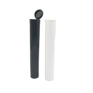 Tubo Pop-up Preenvasado de 98-118 mm para Rollos de Hierbas, Tubo de Plástico de Grado Alimenticio con Tapa Abatible, Personalizable OEM, Múltiples Tamaños - Product Image 1