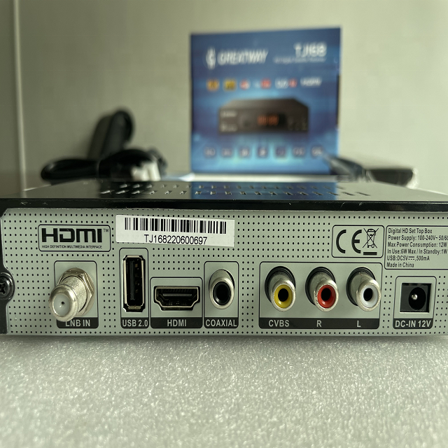 Full HD 1080P Digital Satellite TV Receiver Fiber Optical Receiver HD/SD TV Set-Top BOX DVBC Cable STB with FTTH CATV