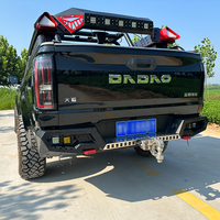 Barre de protection personnalisée pour pick-up BYD Shark 6 2024-2026 avec faisceau de câblage pour 6 feux LED, structure arrière en acier au carbone