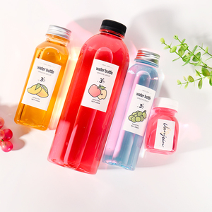 Botella de plástico para jugo de sandía y mango completa sin BPA Botella de jugo de plástico de grado alimenticio 750-850 ml - Product Image 6