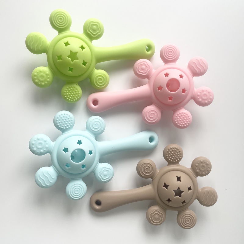 Wholesale Bpa Free Funny Silicone Teether