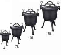 5L/8L/10L/15L extérieur émaillant le pot polonais de fonte de revêtement pour la cuisson