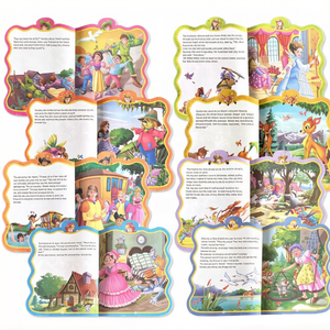 Livre de contes de fées classiques - Couverture rigide, grand format, expérience de lecture charmante, livres d'histoires pour enfants en anglais - Product Image 4