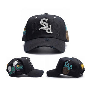 Hochwertige 3D-Stickerei Distressed Suede Original X Sadboyzz Dh Hüte Gebogener Schirm 31 Caps Sad Boyz <span class=keywords><strong>2</strong></span> Gorras Thirty One Hüte - Product Image 1