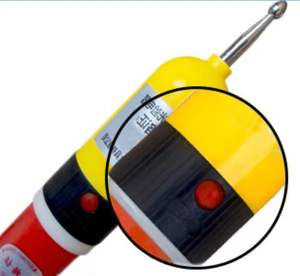 Gute Qualität 10KV Teleskop Sound und Licht Hoch-und Niederspannung elektroskop Hochspannung elektroskop - Product Image 3