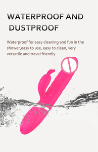 ไวเบรเตอร์กระตุ้นจุดจีรูปอวัยวะเพศชายแบบ<span class=keywords><strong>ขาย</strong></span>ดี พร้อมระบบทำความร้อนและยืดหยุ่นได้ ของเล่นสำเร็จความใคร่หญิงแบบสั่นสองจุด - Product Image 5