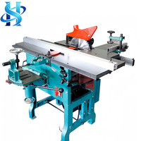 Machine combinée robuste pour le travail du bois, scie et dégauchisseuse pour le traitement du bois massif