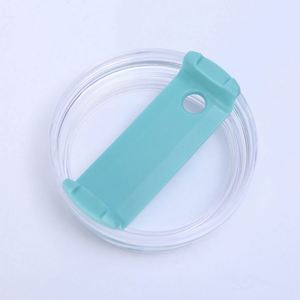 Gobelet isotherme en acier inoxydable de 40 oz avec poignée et paille - Tasse de voiture isolée en gros pour cadeaux d'extérieur - Product Image 2