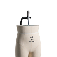 Mannequin de couture Beifuform, modèle taille 66A, avec jambes détachables pour pantalons, torse suspendu, en fibre de verre, pour tissus