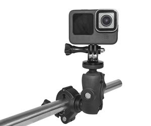 Support de guidon de vélo/moto rotatif à 360° durable pour caméra Insta360 X5 X4 Air <span class=keywords><strong>GoPro</strong></span> <span class=keywords><strong>Hero</strong></span> 13 12 <span class=keywords><strong>11</strong></span> DJI Osmo Action - Accessoire - Product Image 5