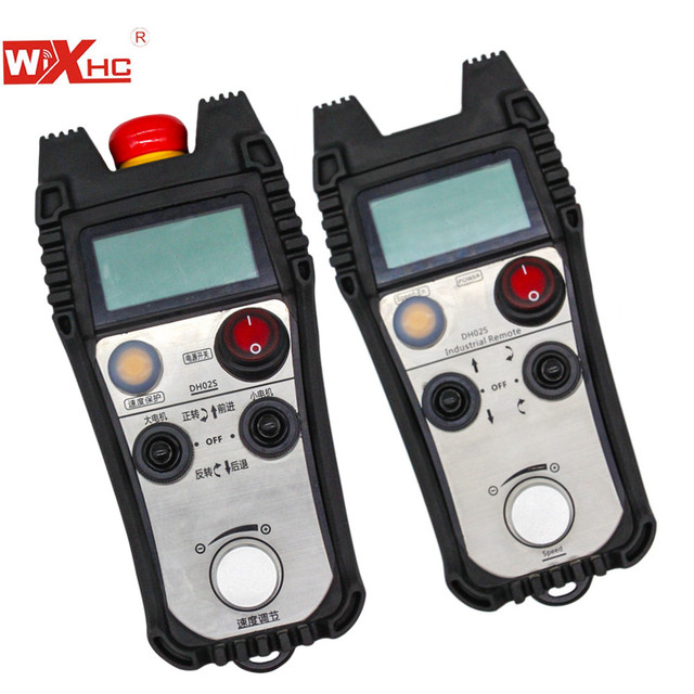 WiXHC Factory Sale 433MHz Wireless Industrial Remote Control DH02ST IP67 Waterproof Radio Controller for Crane Welding Machine