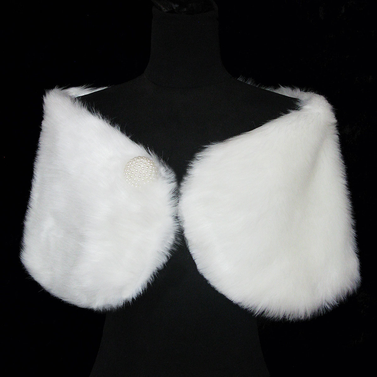 Écharpe D'Hiver Avec Col En Fausse Fourrure - 130 Cm - Foulard Pashmina Chaud