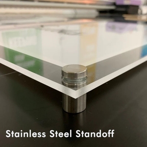 Dekorasi pajangan rumah bingkai pernikahan seni dinding foto pribadi warna cerah antiluntur cetak UV akrilik Format besar - Product Image 3