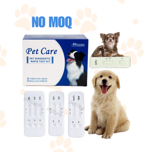 Kit de détection <span class=keywords><strong>qualitative</strong></span> CPV CCV GIA pour chiens, <span class=keywords><strong>test</strong></span> antigénique sandwich pour chiens, parvovirus, coronavirus, giardia - Product Image 2