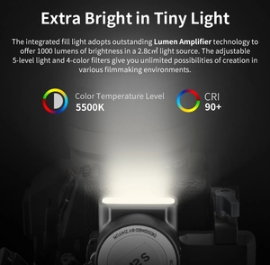 JHD Zhiyun เครน M2S กล้องมิลเลอร์เลส<span class=keywords><strong>3</strong></span>แกน, เครื่องกันสั่นมือถือกิมบอลสำหรับกล้องแอ็คชั่น Sony Canon สมาร์ทโฟน Vlog - Product Image 3