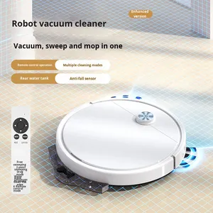 Aspirateur robot intelligent 3 <span class=keywords><strong>en</strong></span> 1, balayage, aspiration <span class=keywords><strong>et</strong></span> lavage, télécommande, entièrement automatique, robot de nettoyage intelligent pour sols - Product Image 2