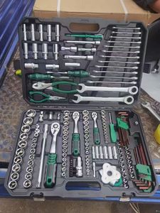 144Pcs 1/2 Inch Koolstofstaal Handgereedschapssets Met Harde Behuizing En Oem Optie Andere Dopsleutel <span class=keywords><strong>Set</strong></span> - Product Image 2