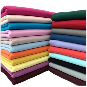 KY-FPC0070 TC80/20 21s polyester cotton blend fabric for clothing Shirt Plain weave greige mixed high twist spun