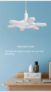 ไฟเพดาน LED E27รูปตัวยูพับได้พัดลมรูปตัวยูพัดลมพัดลมรูปตัวยูดีไซน์แฟชั่น - Product Image 4