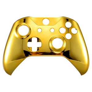 Coque de remplacement brillante dorée pour manette sans fil Xbox One S, plaque frontale de protection pour joystick - Product Image 1