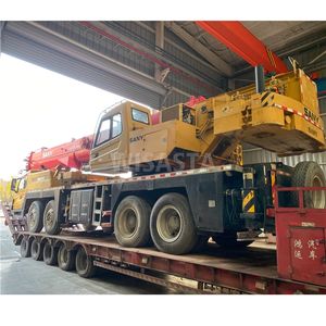 Grue mobile sur camion SANY d'occasion, 55 tonnes, 6 sections, bras droits, moteur WEICHAI STC550T6, année 2019, à vendre - Product Image 5