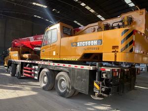 Grue à camion d'occasion Sanyy/XC-MG STC500 d'origine, capacité de 50 tonnes, flèche à cinq sections, moteur, hauteur de levage maximale de 40 m, fabrication chinoise - Product Image 5