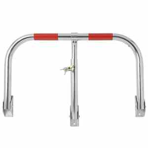 Serrure intégrale de poteau de stationnement de cerceau pliant robuste Barrière de poteau de stationnement solide - Product Image 1