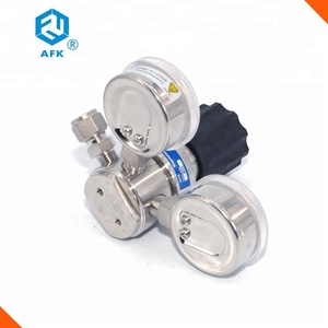 Un étage avec débitmètres à double mètre R11 1/4 connecteur à manchon pour hélium GPL garantie 1 an régulateur de gaz d'oxygène - Product Image 3