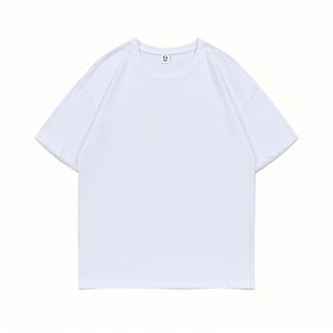 Wholesale Custom Graphic Unisex T-shirt High Quality Solid Color Casual T-shirt Design Custom Printed logo - Product Image 5