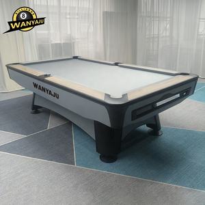 Mesa de Billar de Nueve Bolas de Alta Calidad, Tamaño Personalizado, de Lujo, Versátil, para Uso Recreativo, con Patas de Madera, Pizarra y Cojín, Mesas de Snooker - Product Image 3