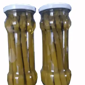 Aspargos verdes enlatados de produtos vegetais disponíveis OEM/ODM em jarra da China