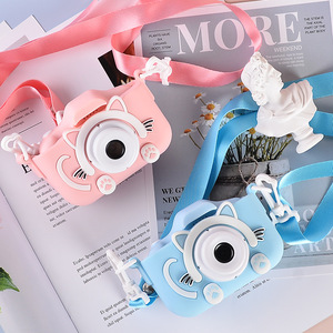 กล้องพิมพ์ลายการ์ตูนขนาดเล็กสำหรับเด็กหน้าจอ1080P HD ฉายภาพ720P - Product Image 3