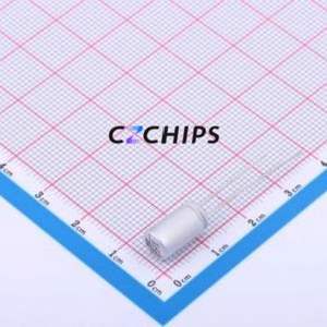 Condensateur solide NPXC1001B561MJTM, composant traversant (THT), D6.3xL10mm 560uF 20% 12V - Product Image 1