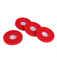 Roue de polissage en fibre non tissée de 100 mm, roue de polissage abrasive en nylon pour l'élimination de la rouille et le décapage de la peinture