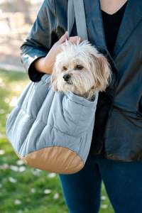 Индивидуальная водонепроницаемая экологичная портативная дорожная сумка-шоппер из полиэстера, роскошная сумка-переноска для маленьких собак - Product Image 6