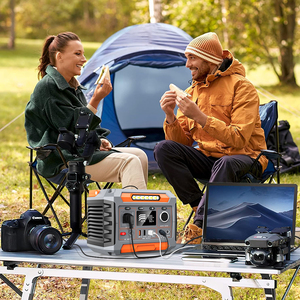 Generador Solar Mini de 300W, Fuente de Energía Ligera para Exteriores con Panel Solar para Camping, Picnic, Senderismo y Actividades al Aire Libre - Product Image 1