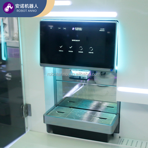 Máquina expendedora robot de café no tripulada las 24 horas con función SDK del sistema de pago de monedas de billetes de tarjeta de crédito - Product Image 5