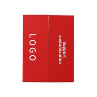 Funda Protectora Triple Plegable A4 con Acabado Perlado Brillante y Esmerilado para Tarjetas de Identificación, Cartas de Nombramiento, Certificados de Capacitación y Documentos