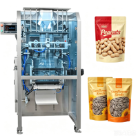 Machine d'emballage verticale automatique de type E, en acier inoxydable 304, compatible avec les équipements d'emballage de poudre, de granulés et de liquides